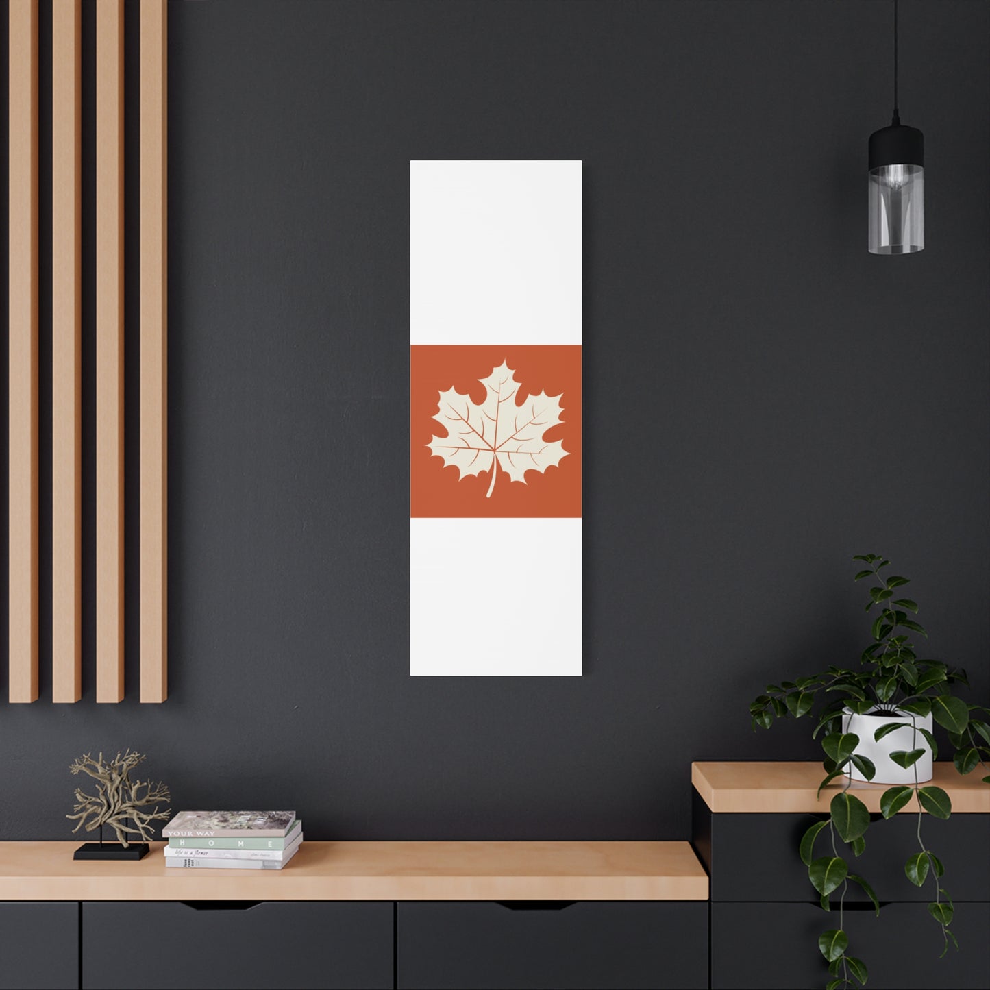 Autumn Themed Canvas Print, Thanksgiving Home Decor, Seasonal Wall Art, Fall Decor, Harvest Celebration Artwork