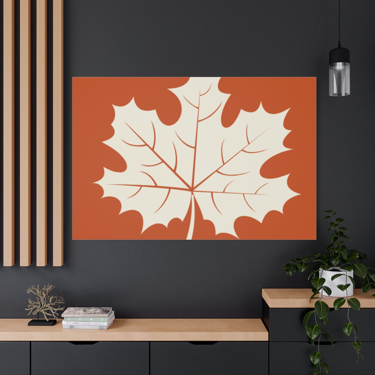 Autumn Themed Canvas Print, Thanksgiving Home Decor, Seasonal Wall Art, Fall Decor, Harvest Celebration Artwork