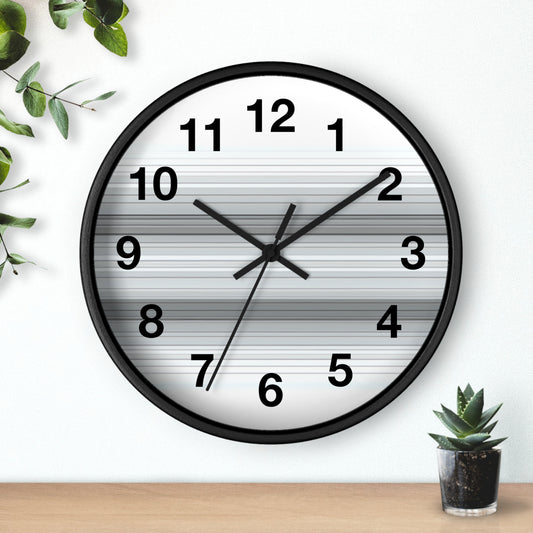 Modern Minimalist Wall Clock, Home Decor, Office Decor, Gift for Her, Unique Timepiece, Stylish Wall Art