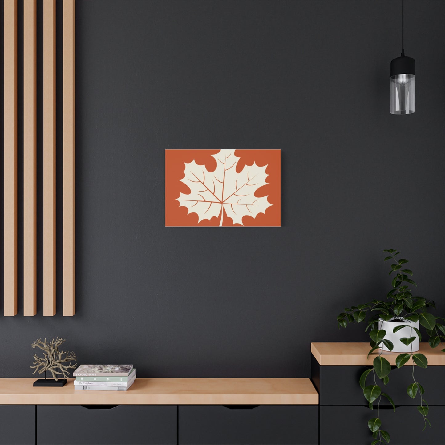 Autumn Themed Canvas Print, Thanksgiving Home Decor, Seasonal Wall Art, Fall Decor, Harvest Celebration Artwork