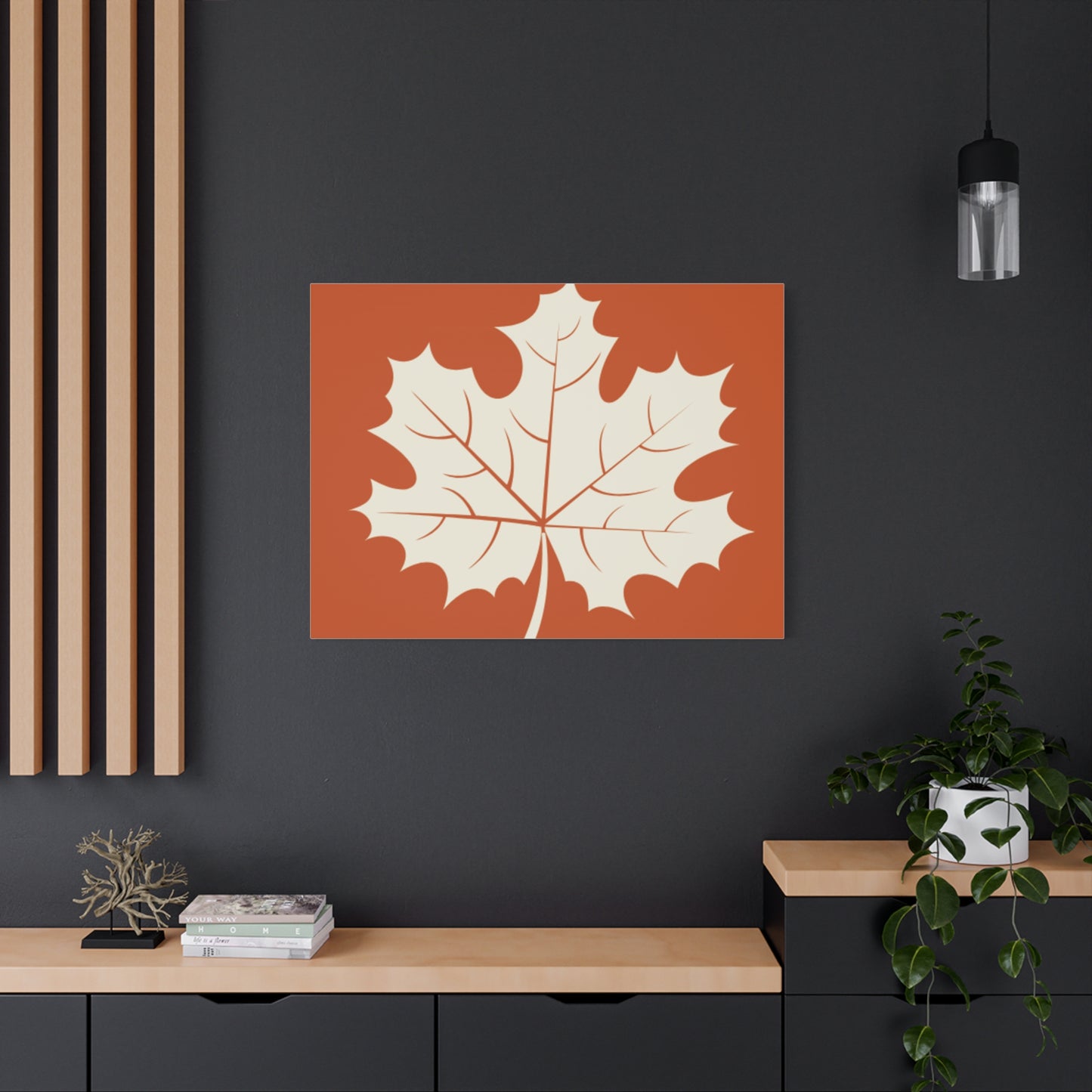 Autumn Themed Canvas Print, Thanksgiving Home Decor, Seasonal Wall Art, Fall Decor, Harvest Celebration Artwork