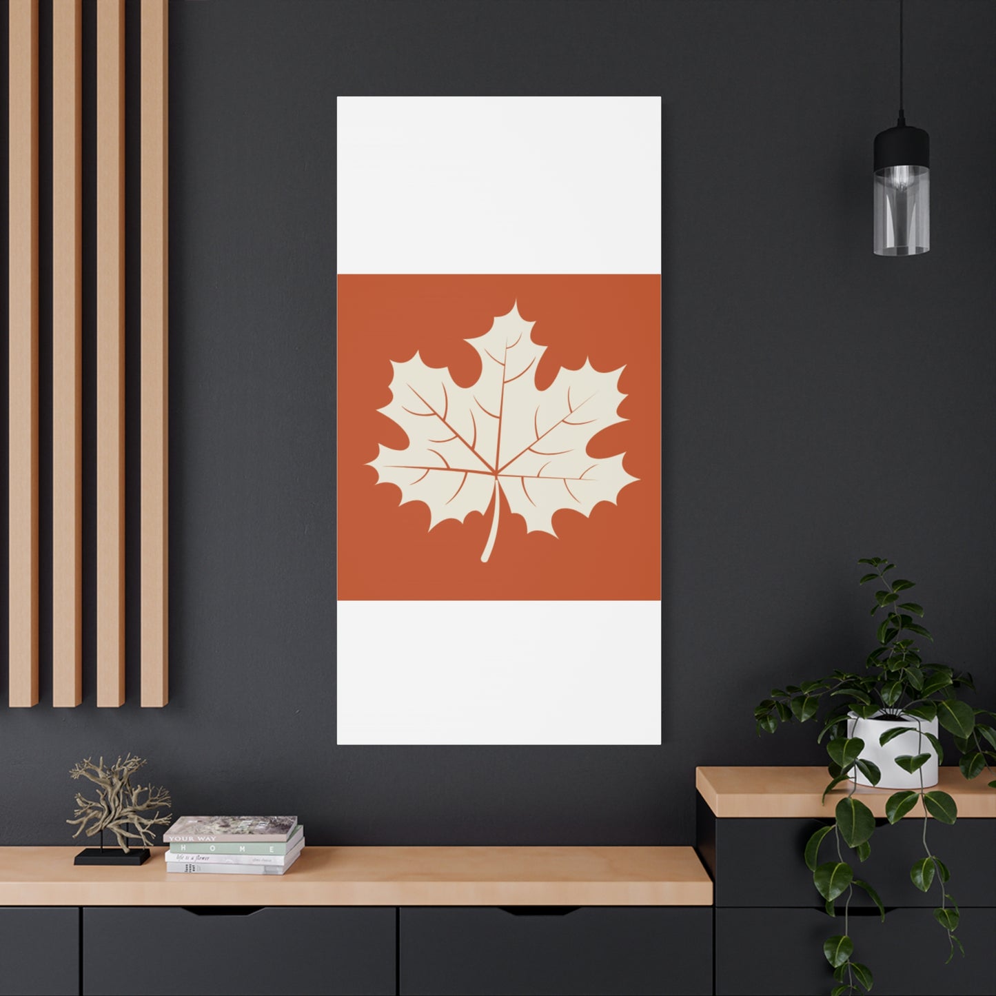 Autumn Themed Canvas Print, Thanksgiving Home Decor, Seasonal Wall Art, Fall Decor, Harvest Celebration Artwork