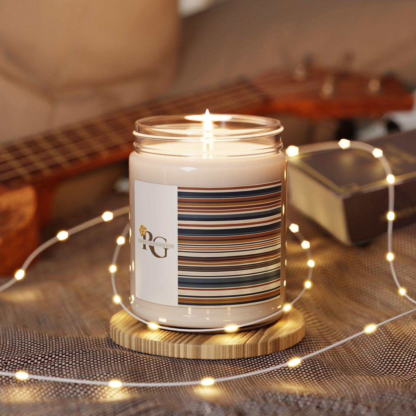 Warm Autumn Scented Soy Candle, Cozy Home Decor, Gift for Him/Her, Fall Centerpiece, Eco-Friendly Aromatherapy