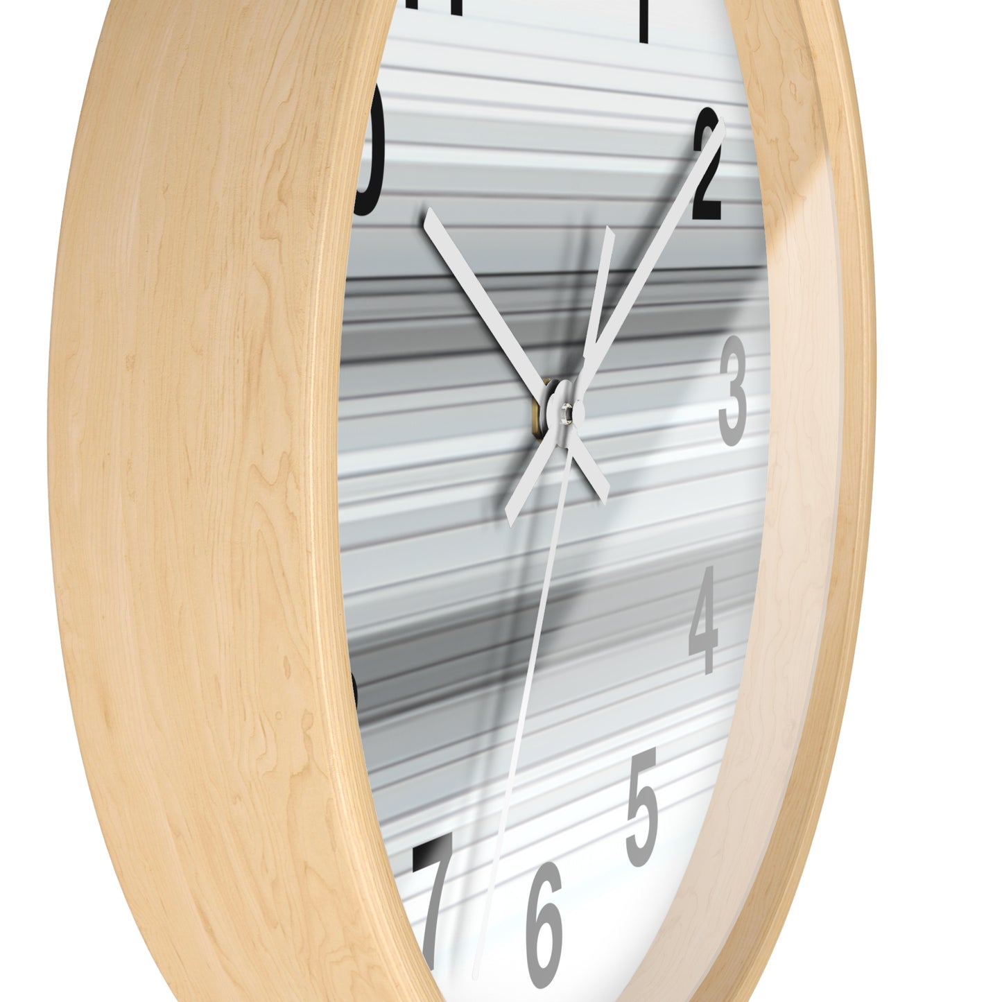 Modern Minimalist Wall Clock, Home Decor, Office Decor, Gift for Her, Unique Timepiece, Stylish Wall Art