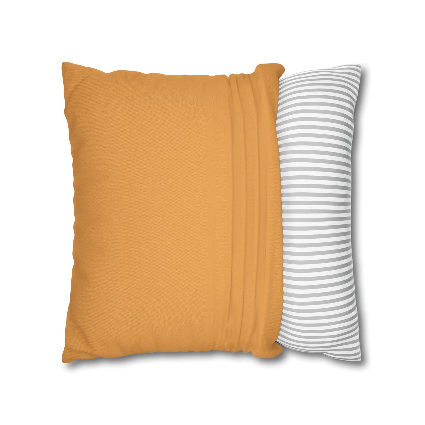 Spun Polyester Square Pillowcase - Cozy Decor, Minimalist Cushion, Throw Pillow Cover, Home Accents, Dorm Room Essentials