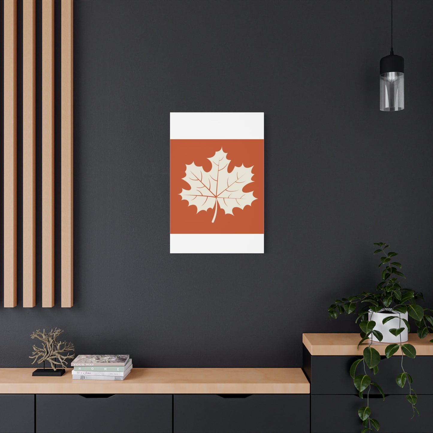 Autumn Themed Canvas Print, Thanksgiving Home Decor, Seasonal Wall Art, Fall Decor, Harvest Celebration Artwork