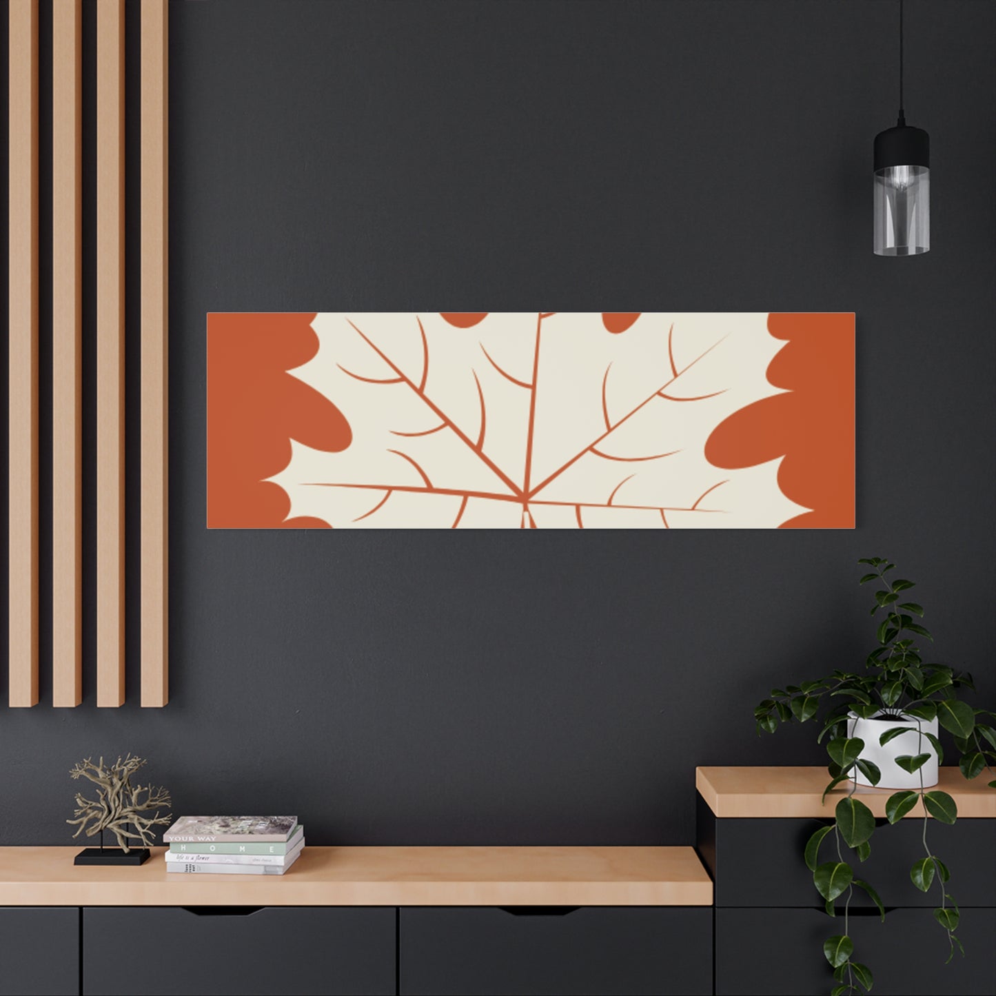 Autumn Themed Canvas Print, Thanksgiving Home Decor, Seasonal Wall Art, Fall Decor, Harvest Celebration Artwork